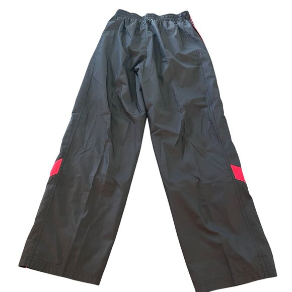 Starter Black Nylon Windbreaker Track Pants, Size XL (Youth) - Picture 2 of 7
